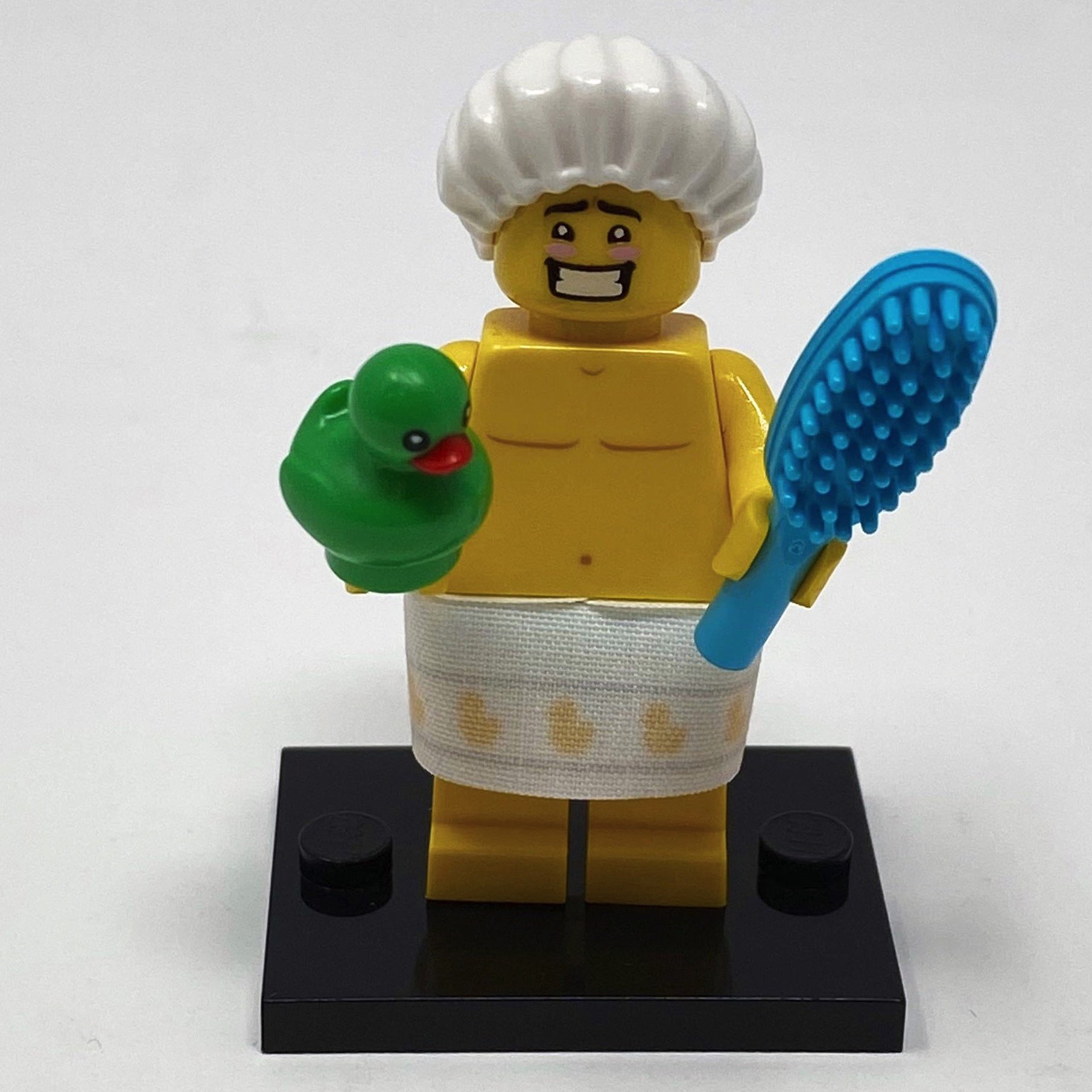 Lego shower guy discount minifigure