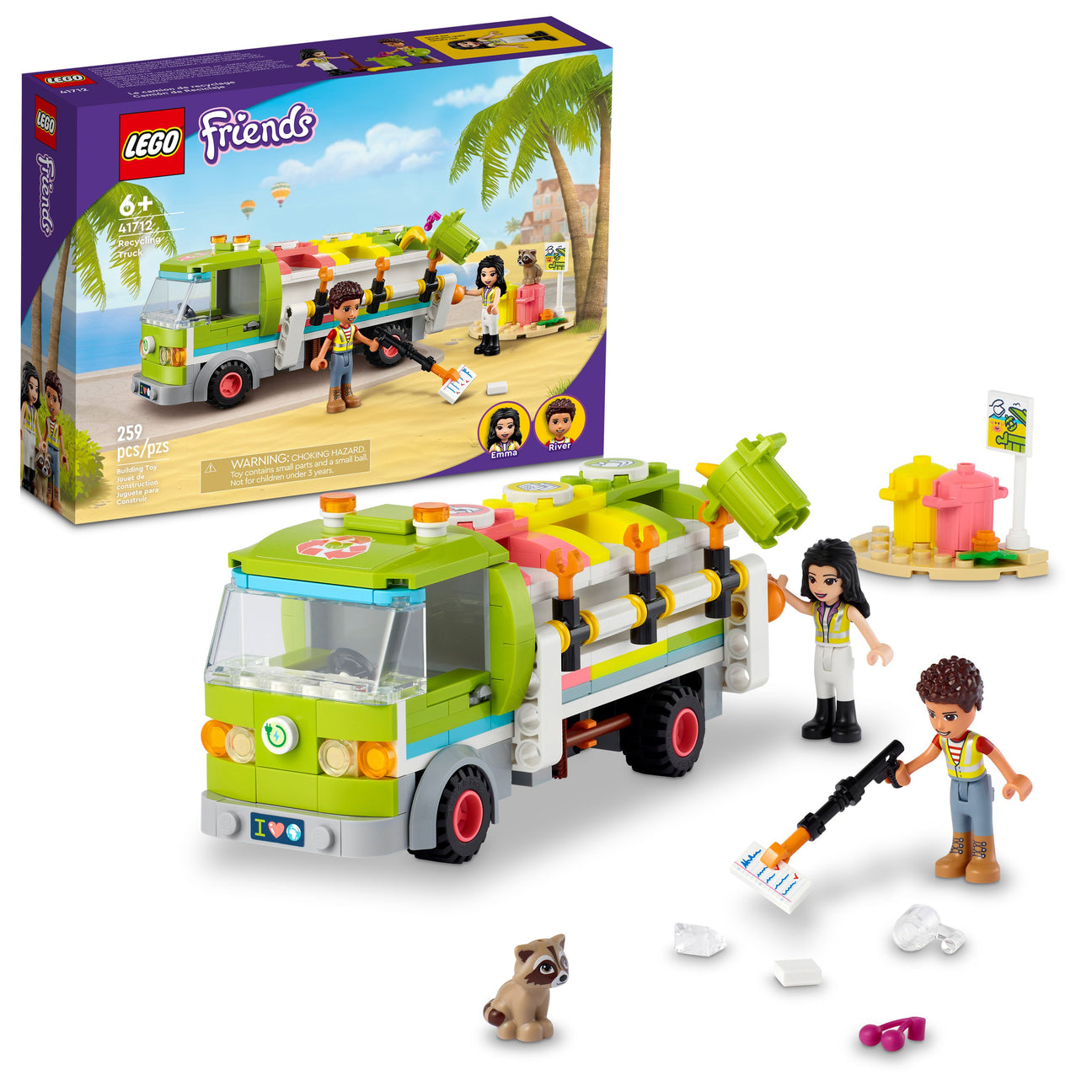 41712 Recycling Truck (Retired) LEGO Friends