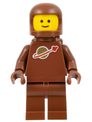 S24 Brown Astronaut and Spacebaby - Series 24 Minifigure (col413)