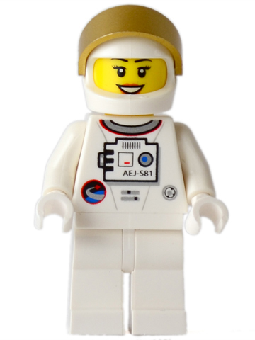 Shuttle Astronaut - Female, Smile with Teeth (sp123)