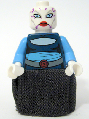 Asajj Ventress - Dark Blue Torso (sw0195)