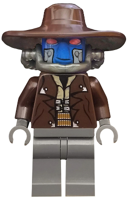 Cad Bane - Dark Bluish Gray Hands and Legs (sw0285)