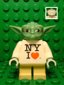 Yoda - NY I Heart Torso, White Hair (sw0465a)