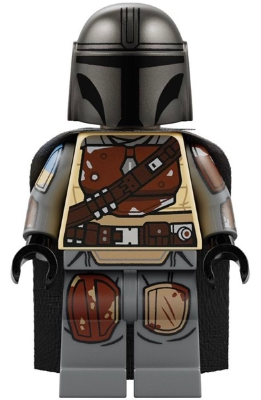 The Mandalorian / Din Djarin / 'Mando' - Brown Durasteel Armor, Printed Arms (sw1242)