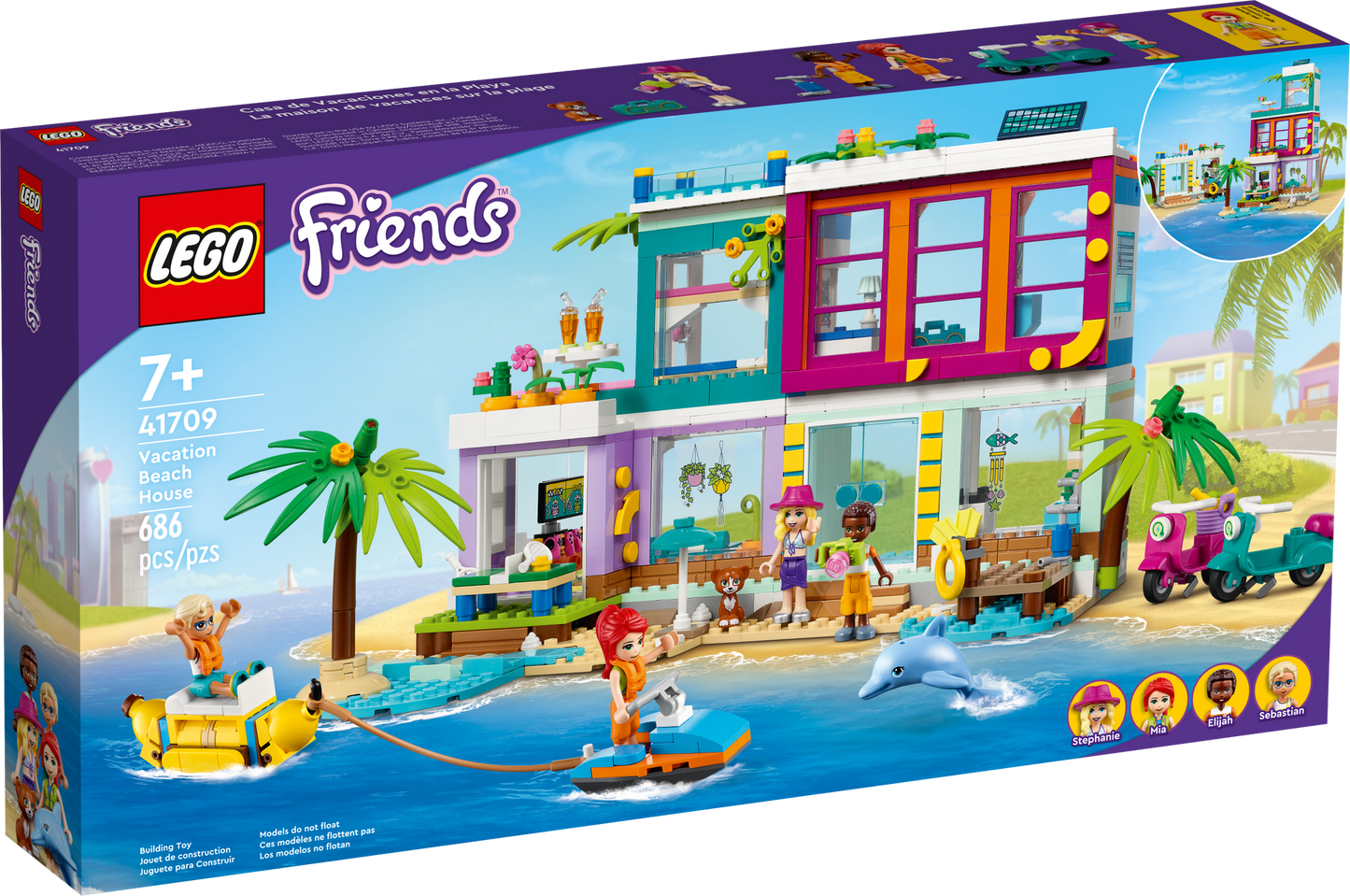 41709 Vacation Beach House (Retired) LEGO Friends