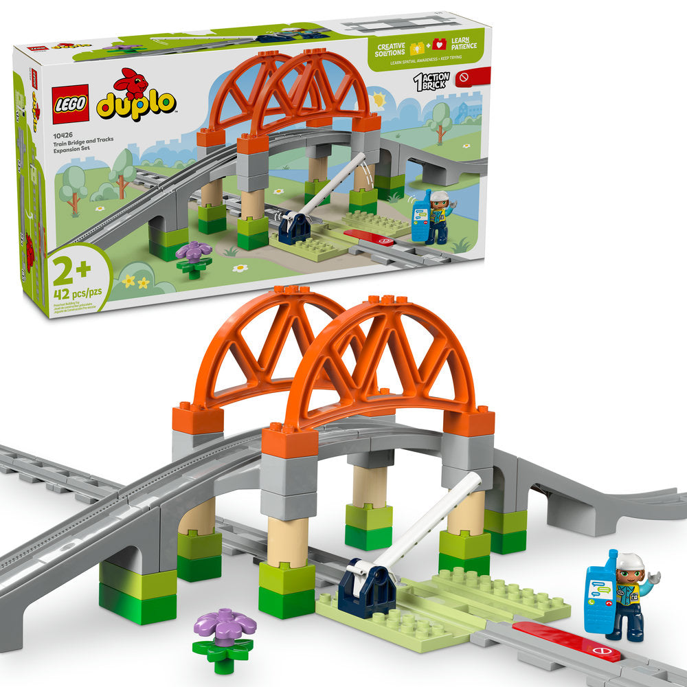 10426 Train Bridge and Tracks Expansion Set (Retired) LEGO DUPLO
