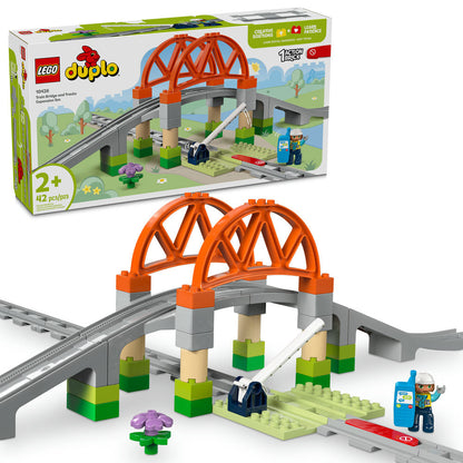 10426 Train Bridge and Tracks Expansion Set (Retired) LEGO DUPLO