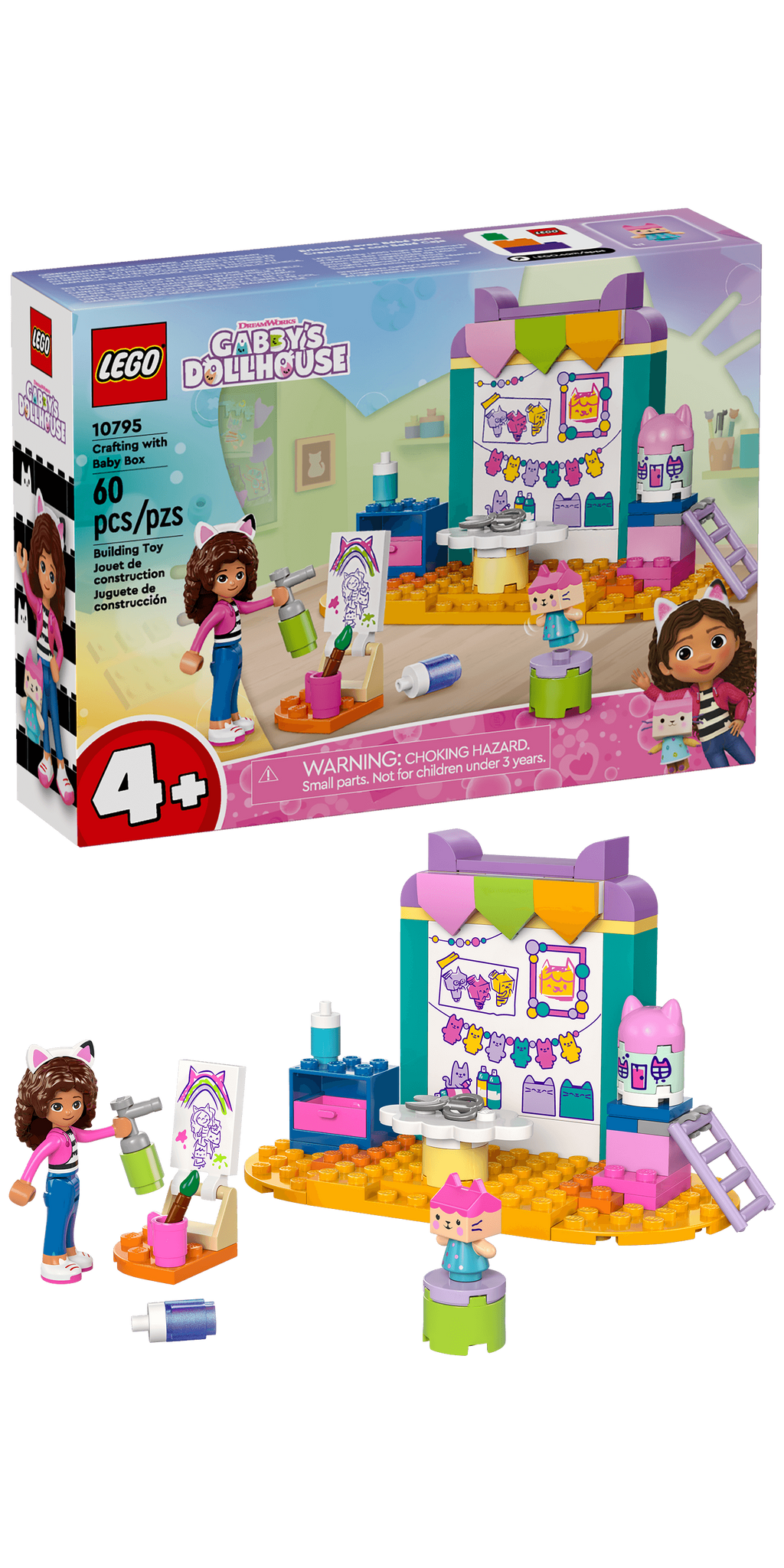 10795 Gabby’s Dollhouse Crafting with Baby Box