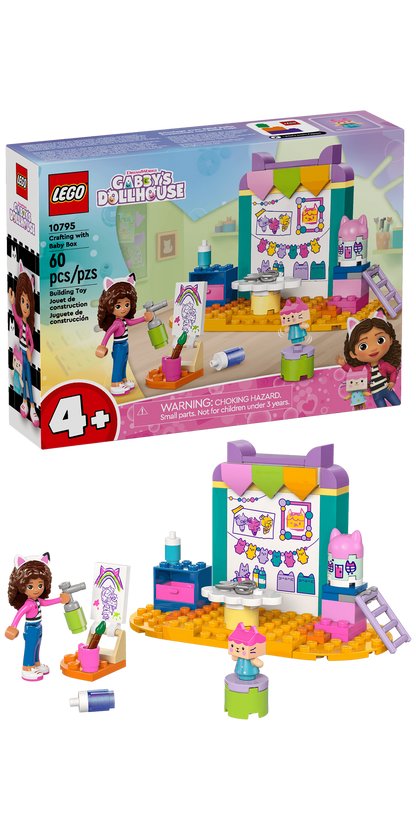 10795 Gabby’s Dollhouse Crafting with Baby Box