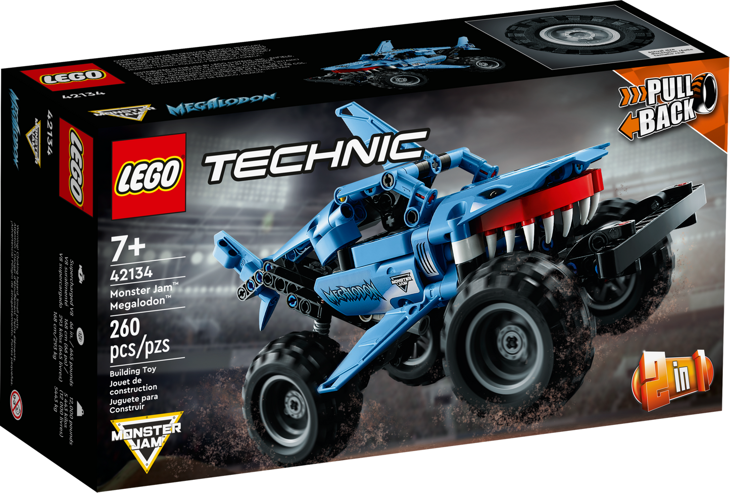 42134 Monster Jam Megalodon (Retired) LEGO Technic