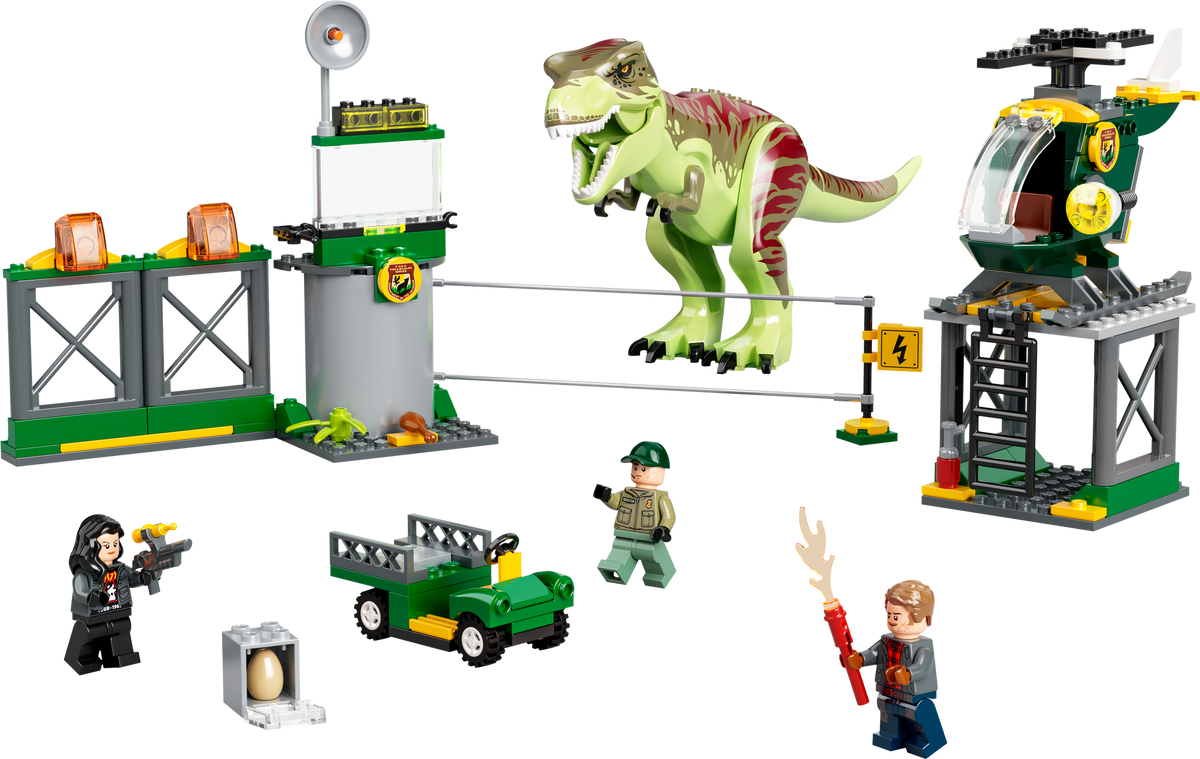 76944 T. rex Dinosaur Breakout (Used) LEGO Jurassic World