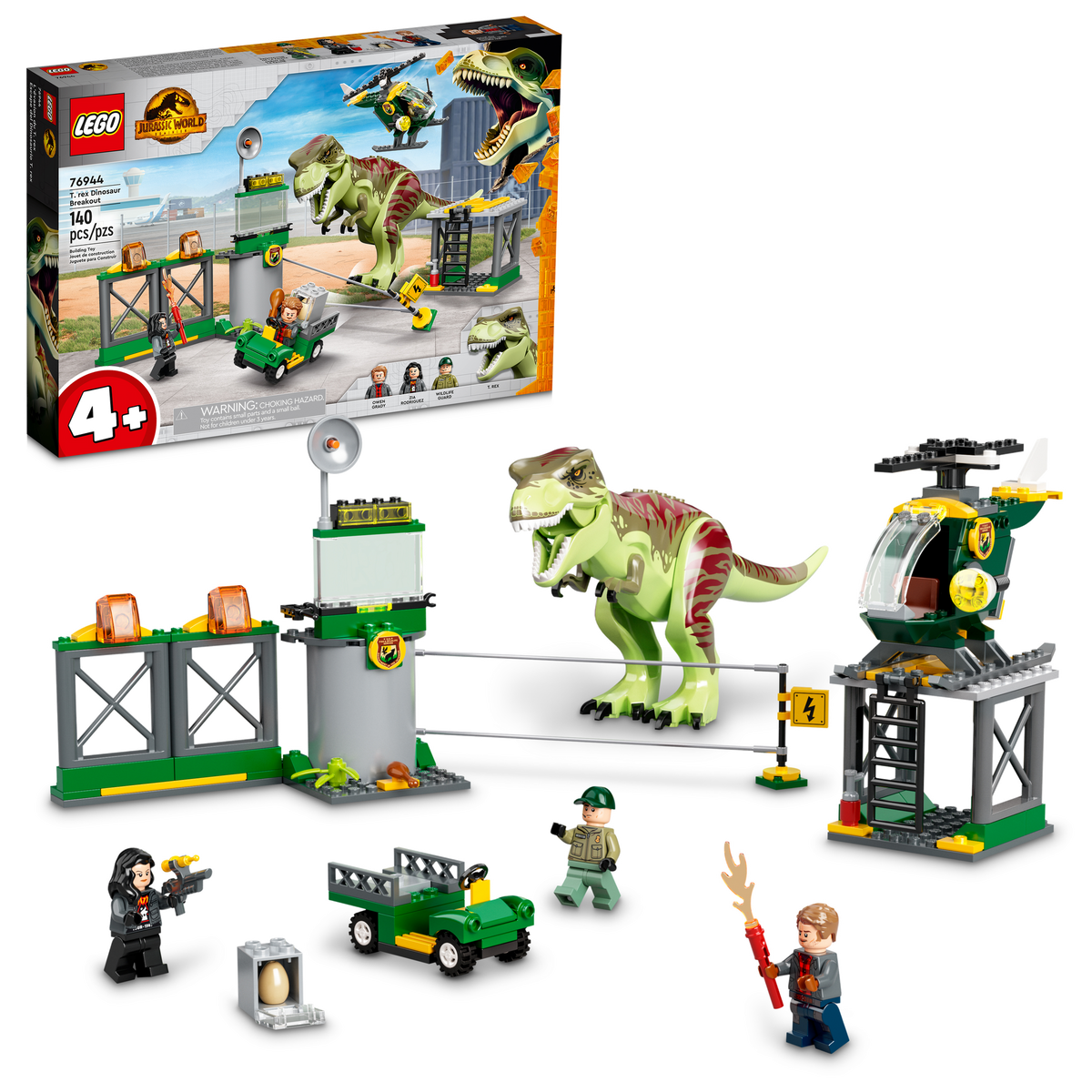76944 T. rex Dinosaur Breakout (Retired) LEGO Jurassic World