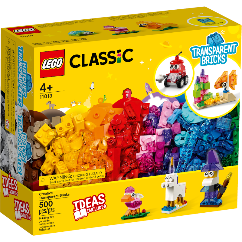 11013 Creative Transparent Bricks