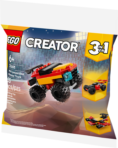 30691 Mini Convertible Monster Truck