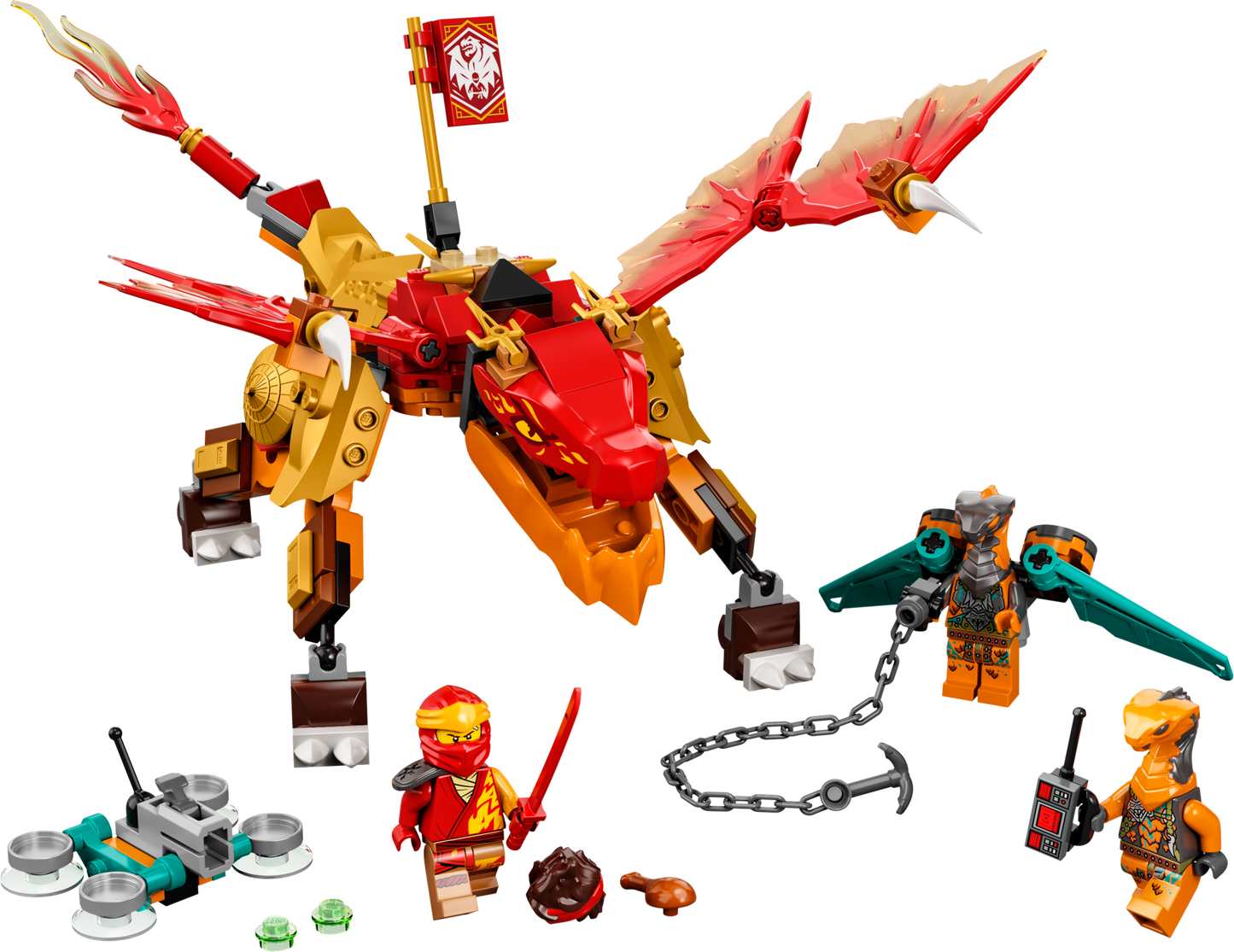 71762 Kai’s Fire Dragon EVO (Retired) LEGO Ninjago