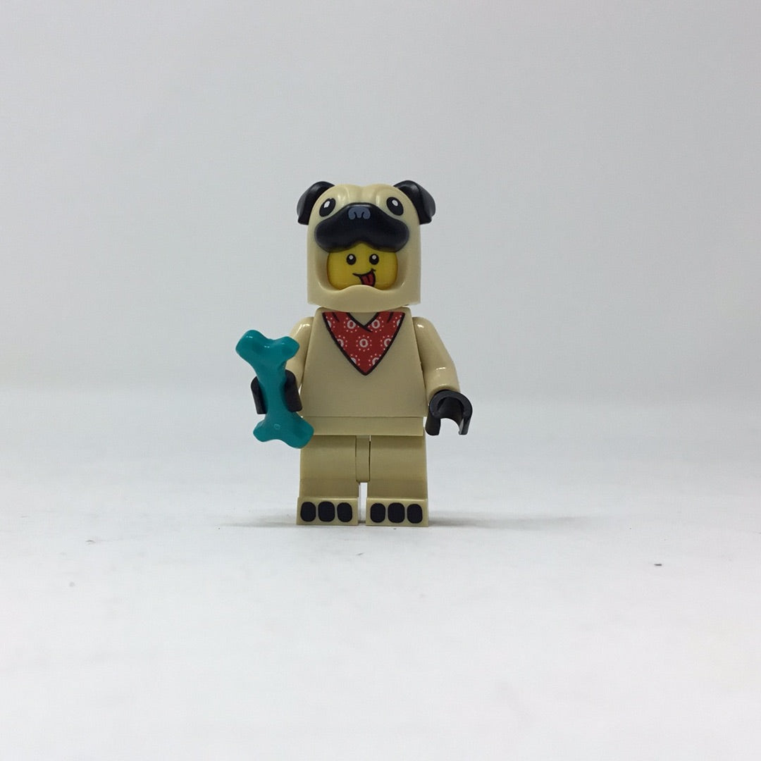 S21 Pug Costume Guy - Series 21 Minifigure (col378)