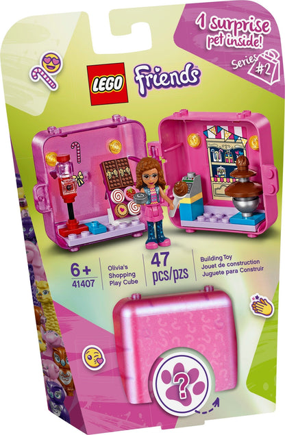 41407 Olivia Sweet Shop Play Cube