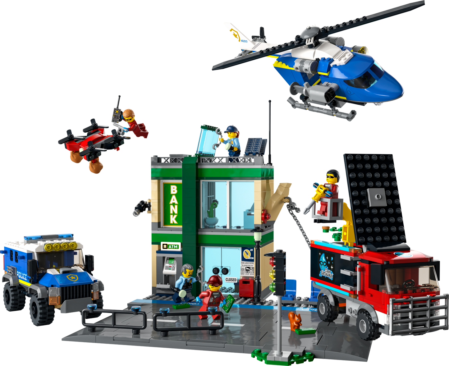 60317 Police Chase at the Bank (Retired) LEGO City