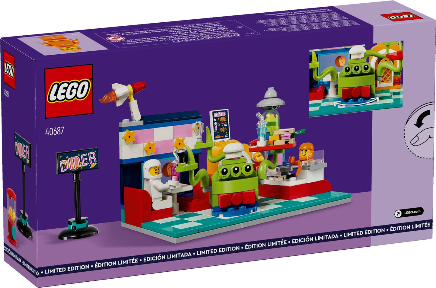 40687 Alien Space Diner (Retired) LEGO Promotional