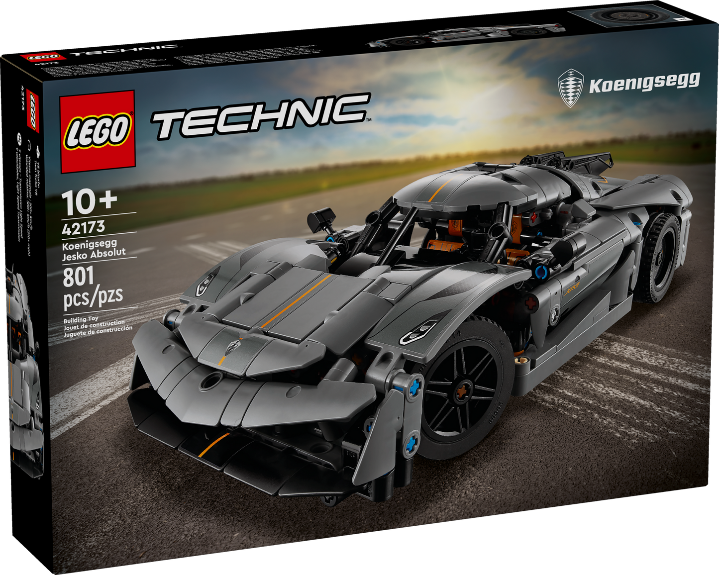 42173 Koenigsegg Jesko Absolut Grey Hypercar