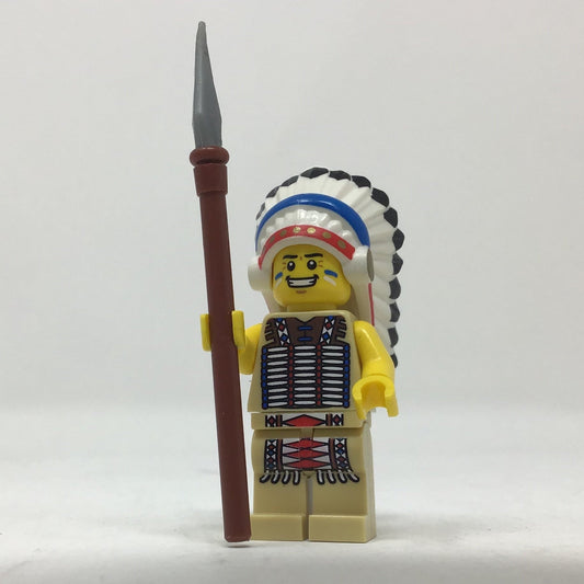 S3 Tribal Chief - Series 3 Minifigure (col034)