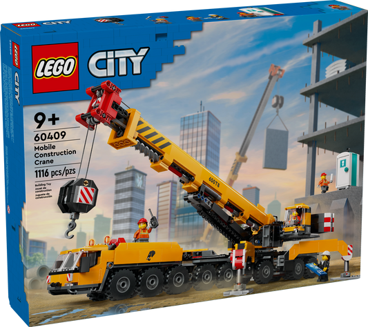 60409 Yellow Mobile Construction Crane