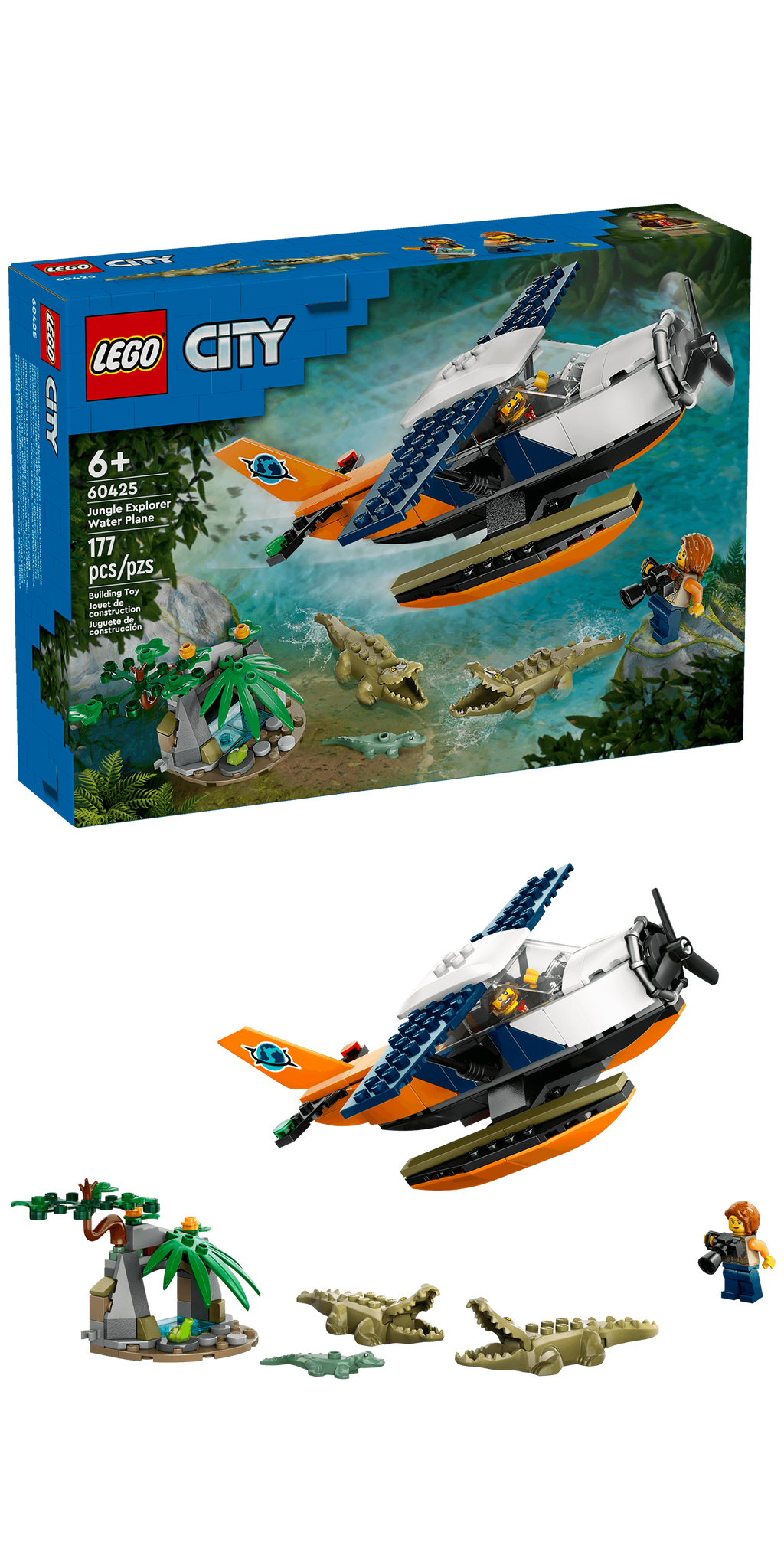 60425 Jungle Explorer Water Plane