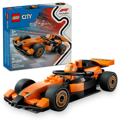 60442 F1 Driver with McLaren Race Car (Retired) LEGO City