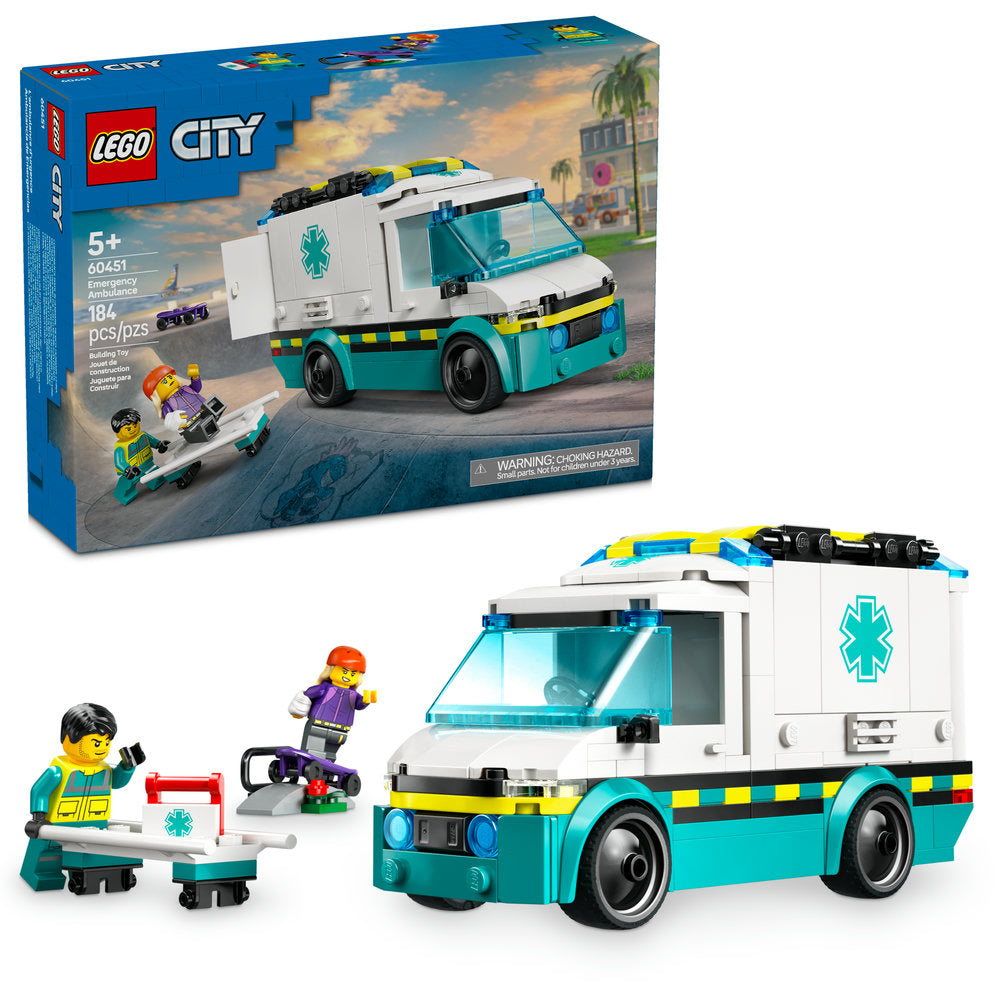 60451 Emergency Ambulance (Retired) LEGO City