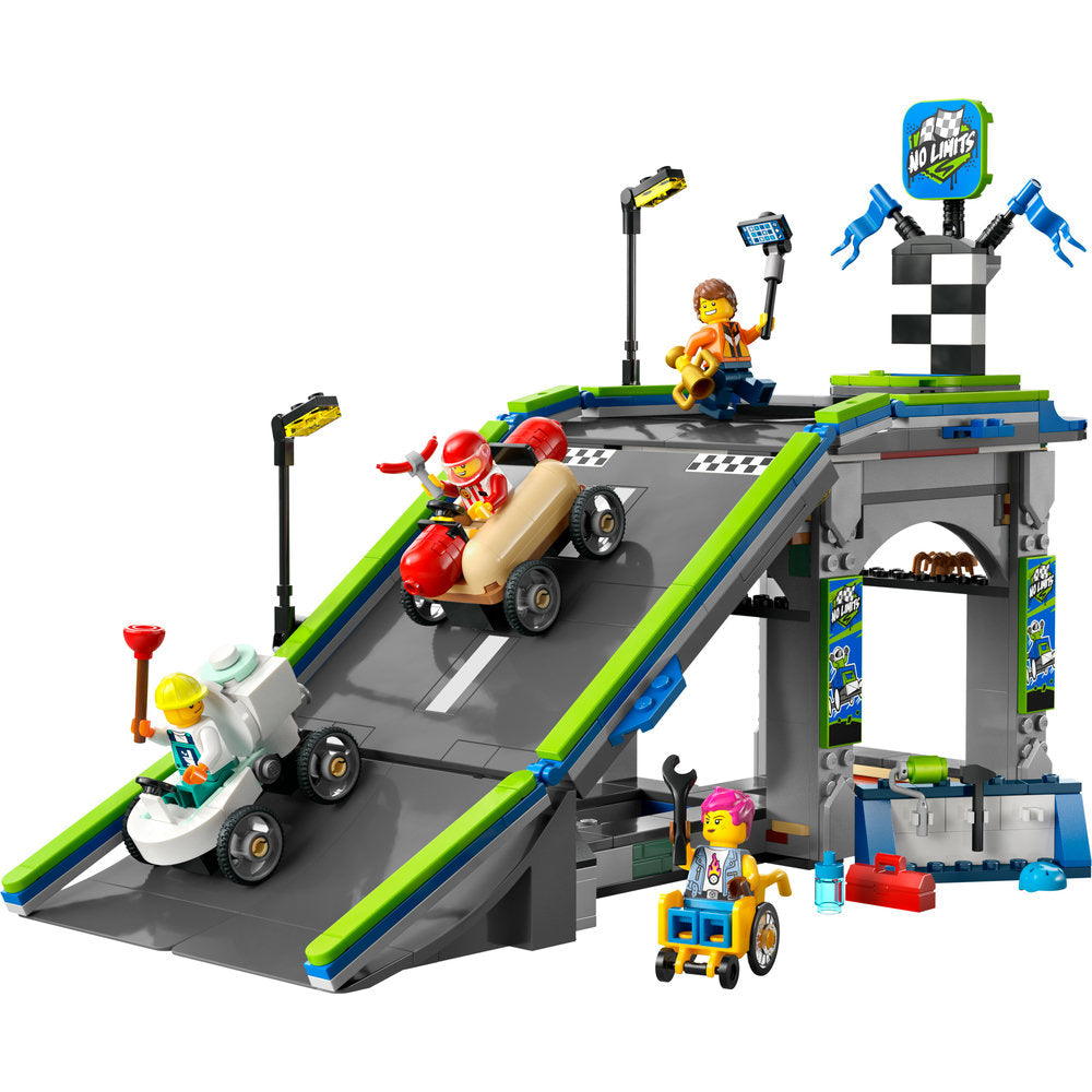 60460 No Limits: Race Car Ramp Track (Certified) LEGO City