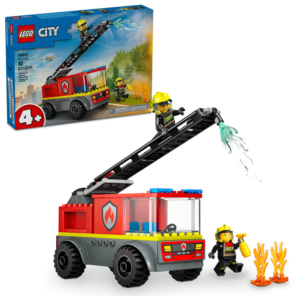 60463 Fire Ladder Truck (Retired) LEGO City