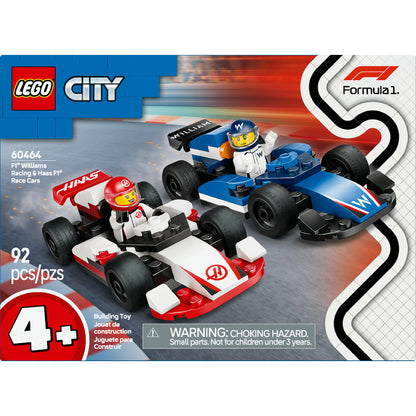 60464 F1® Williams Racing & Haas F1® Race Cars