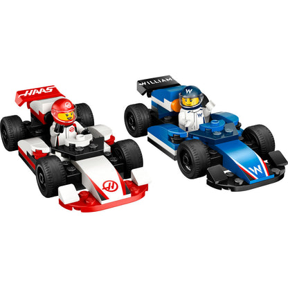 60464 F1 Williams Racing & Haas F1 Race Cars (Retired) LEGO City