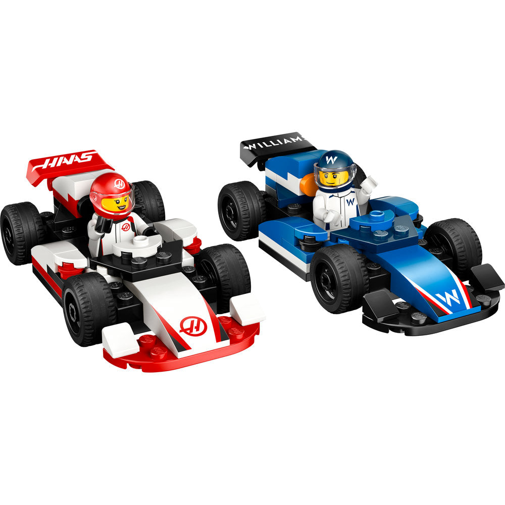 60464 F1 Williams Racing & Haas F1 Race Cars (Certified) LEGO City