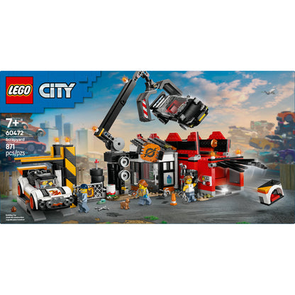 60472 Scrapyard with Cars