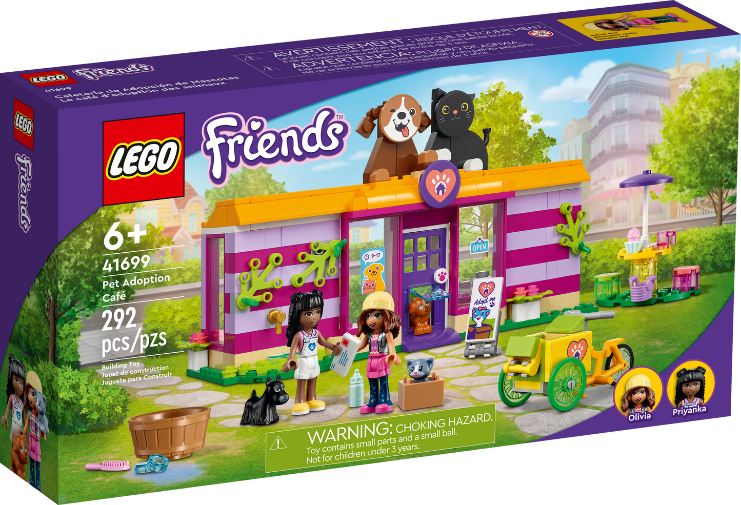 41699 Pet Adoption Café (Retired) LEGO Friends