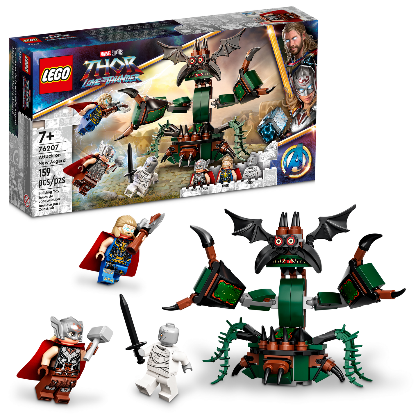 76207 Attack on New Asgard (Retired) LEGO Marvel