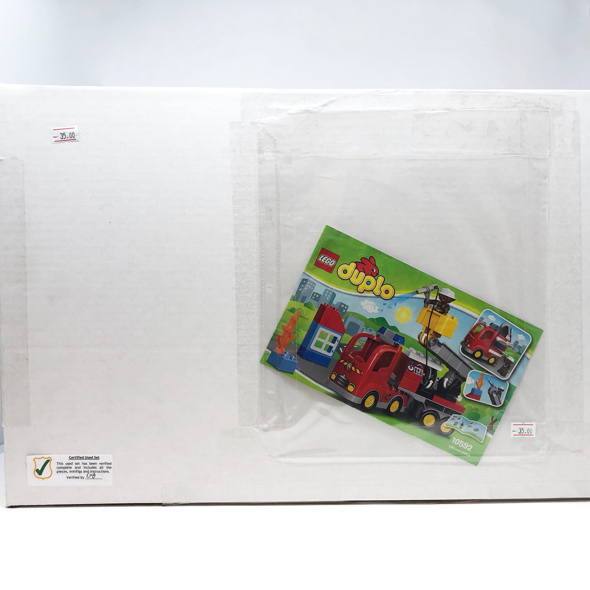 10592-C Fire Truck (Certified) LEGO DUPLO