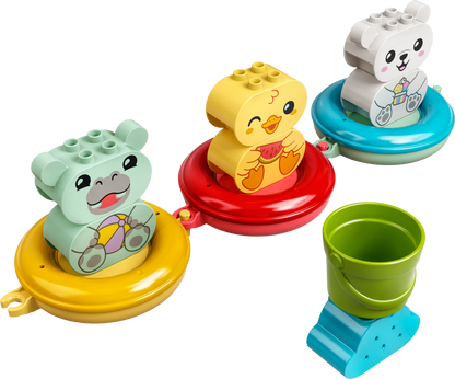 10965 Bath Time Fun: Floating Animal Train