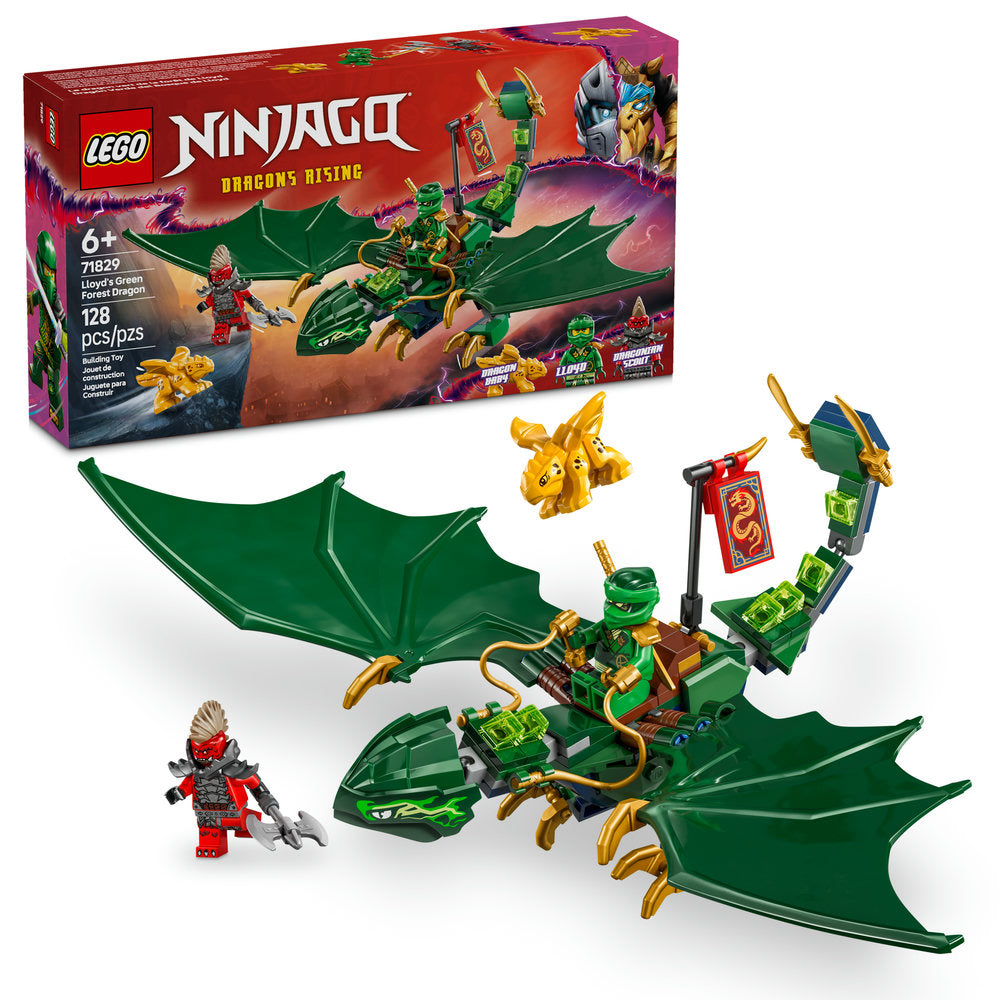 71829 Lloyd's Green Forest Dragon (Retired) LEGO Ninjago