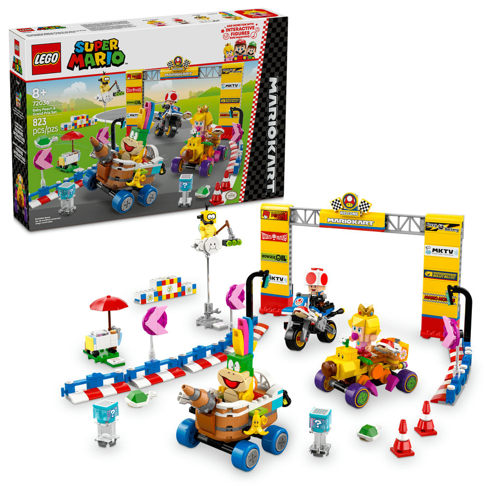 72036 Mario Kart - Baby Peach & Grand Prix Set (Retired) LEGO Super Mario