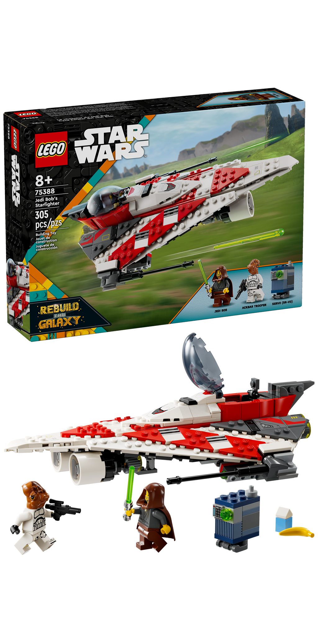 75388 Jedi Bob's Starfighter