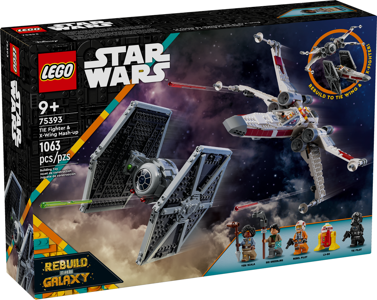 75393 TIE Fighter & X-Wing Mash-up