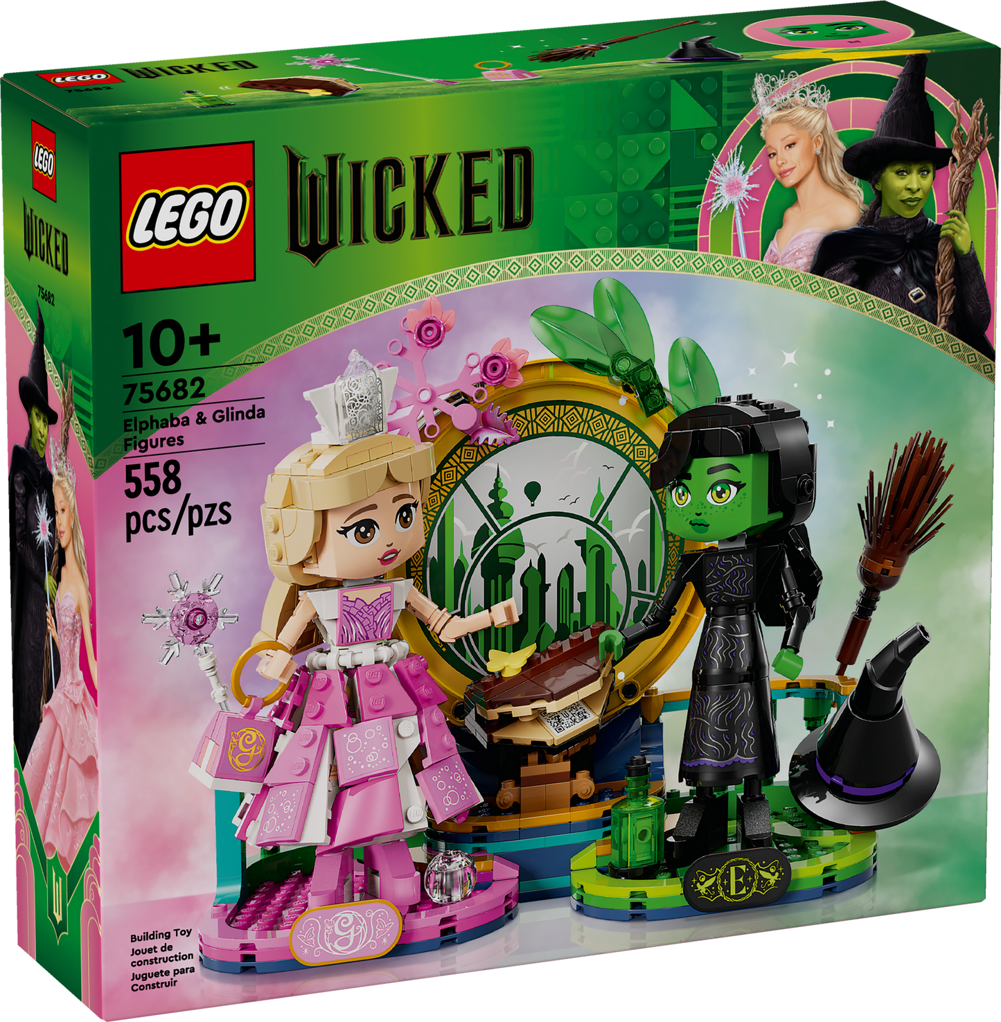 75682 Wicked Elphaba & Galinda Figures