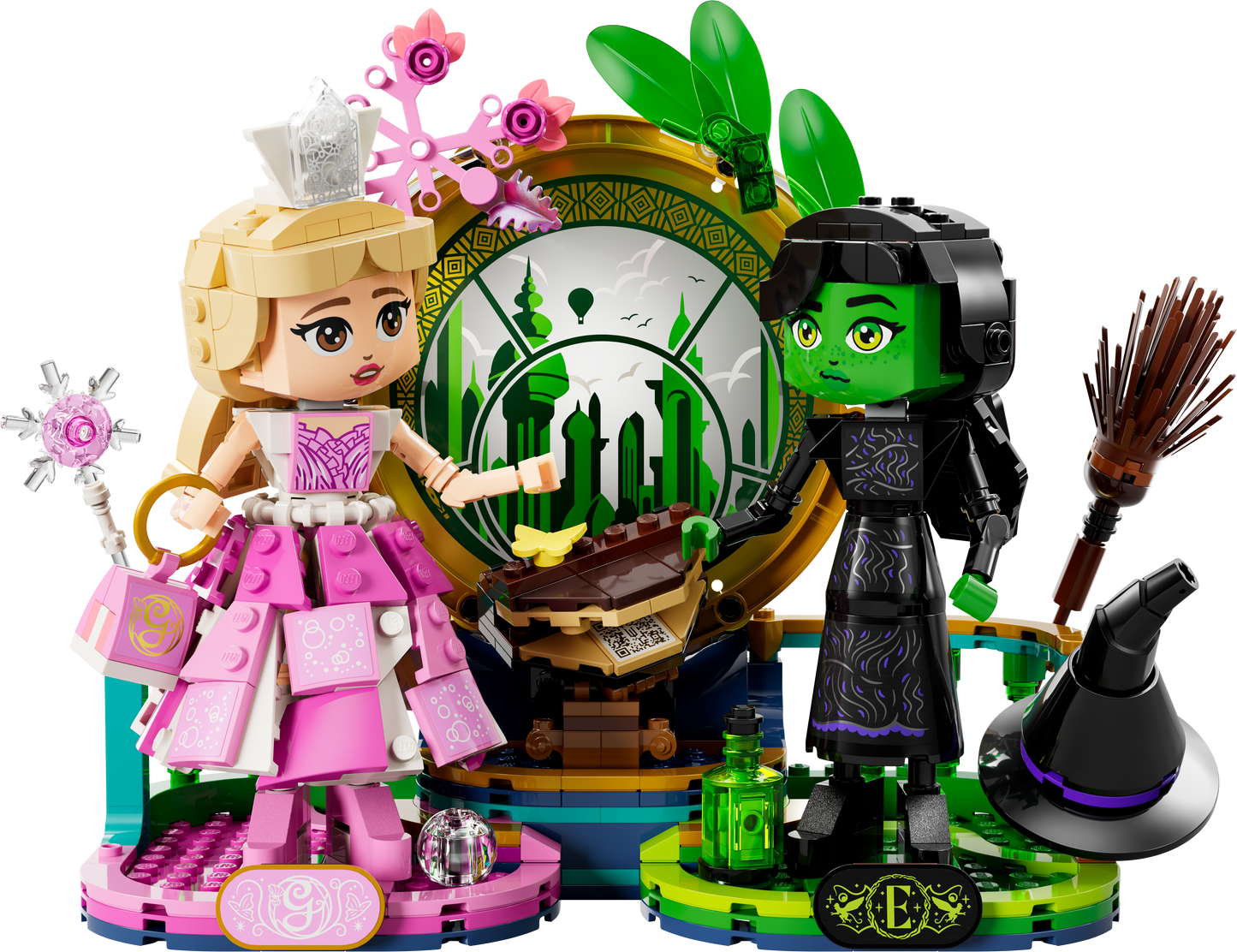 75682 Wicked Elphaba & Galinda Figures