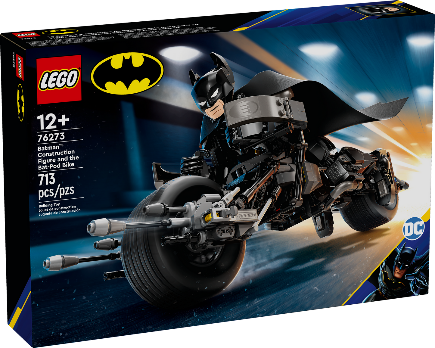 76273 Batman™ Construction Figure and the Bat-Pod Bike