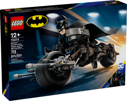 76273 Batman™ Construction Figure and the Bat-Pod Bike