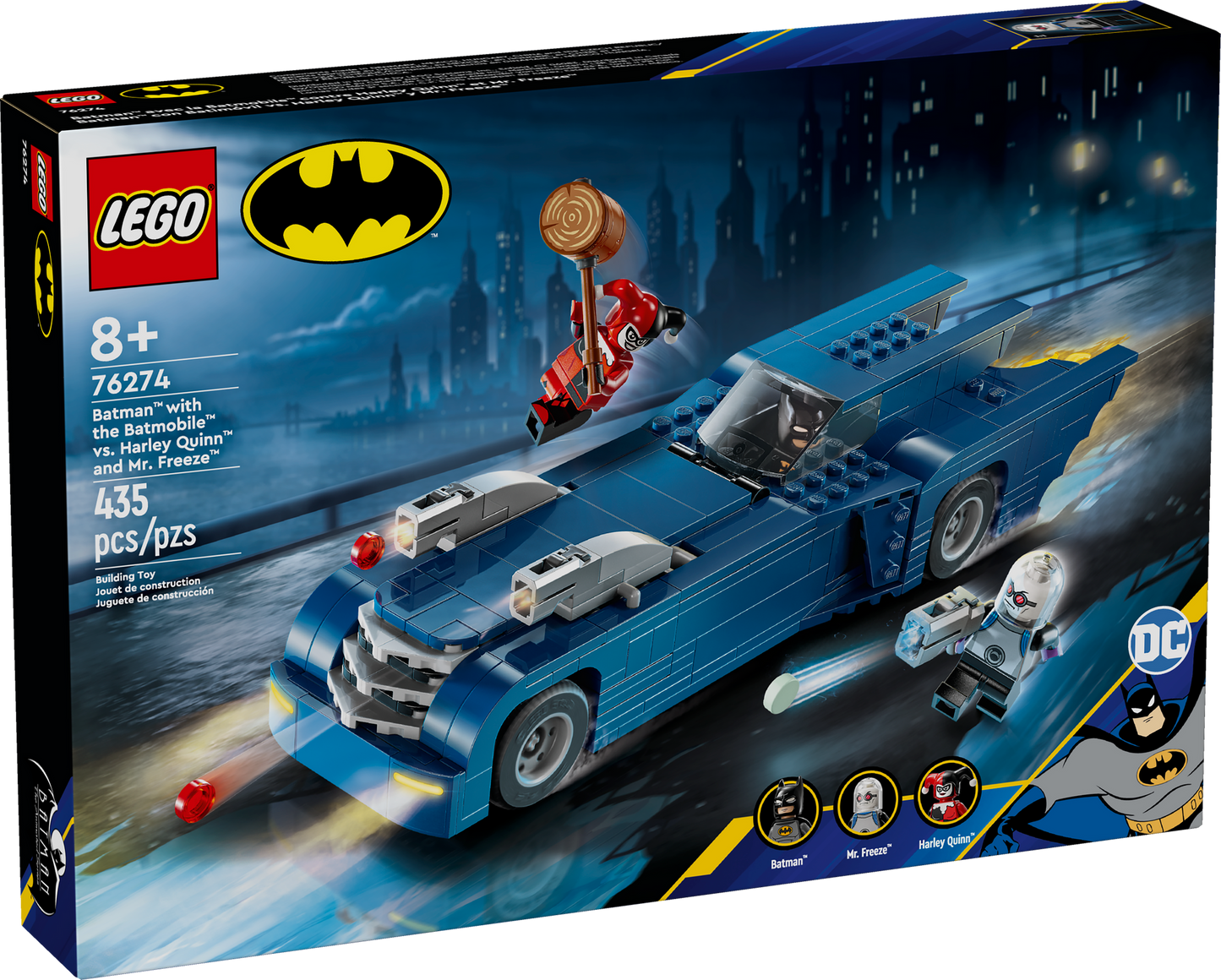 76274 Batman™ with the Batmobile™ vs. Harley Quinn™ and…