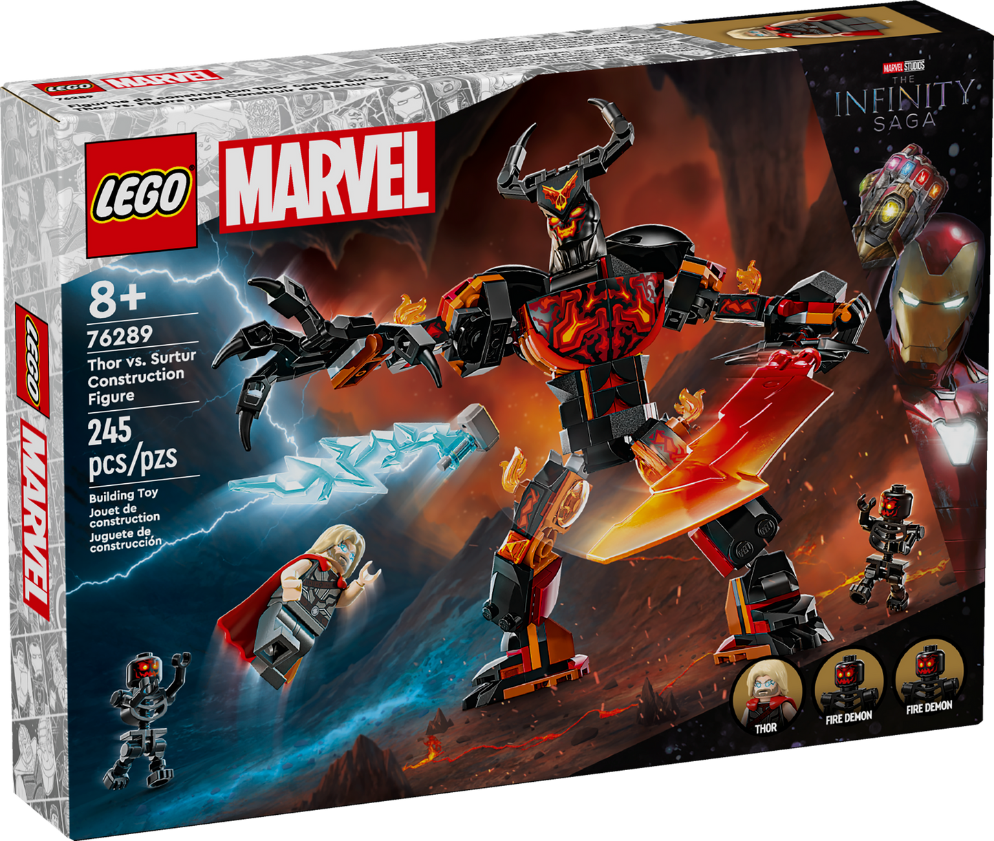 76289 Thor vs. Surtur Construction Figure