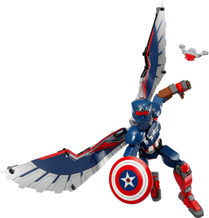 76296 Marvel New Captain America Construction Figure